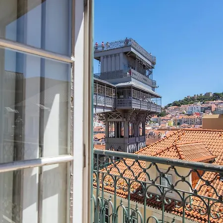 Appartamento Downtown Santa Justa Lisbona